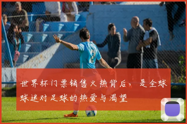 世界杯门票销售火热背后,是全球球迷对足球的热爱与渴望