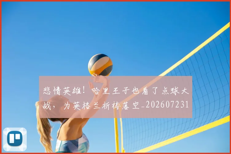 悲情英雄!哈里王子也看了点球大战,为英格兰祈祷落空_20260723172415